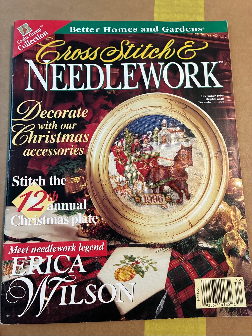Christmas Needlework & Cross Stitch Holiday Craft Magazines 3 - Picture 5 of 13